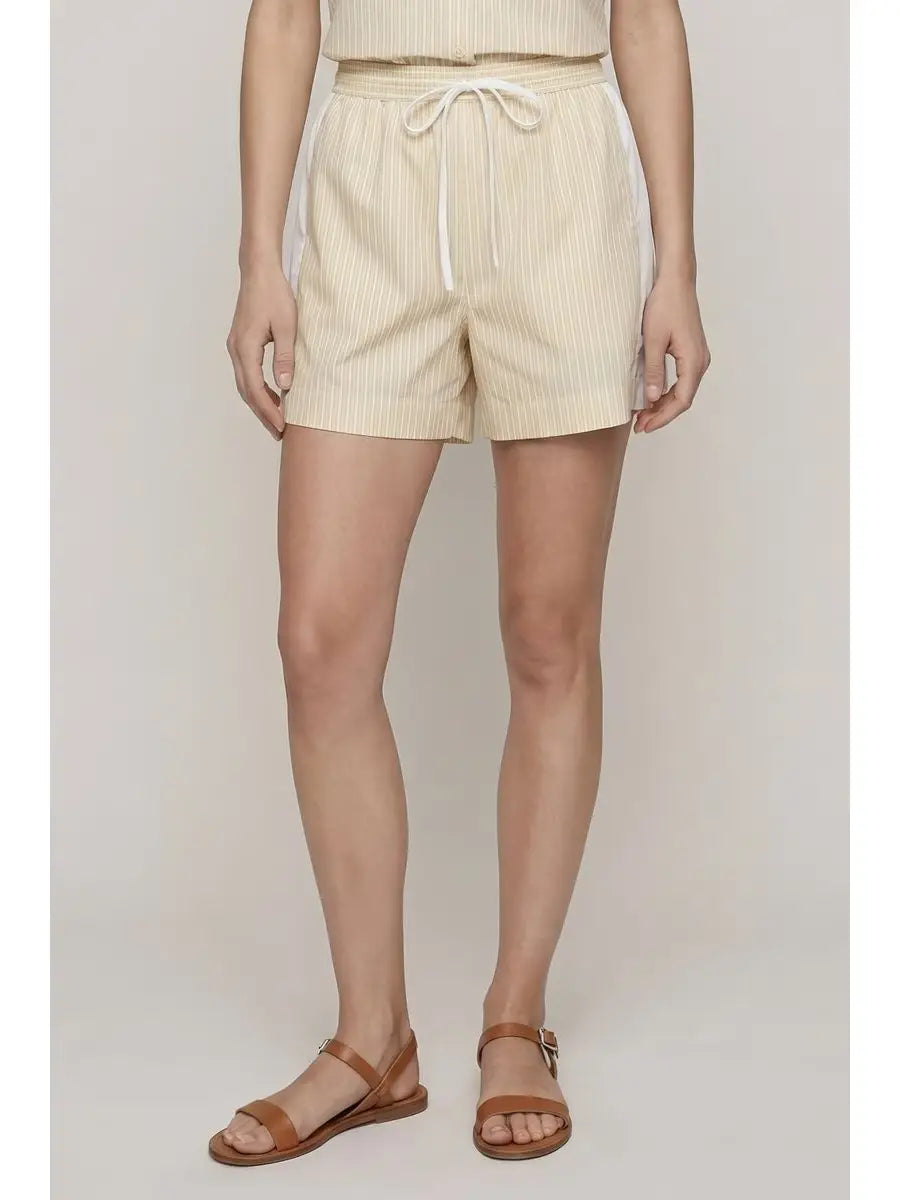 Striped Bermuda Shorts (Lined)