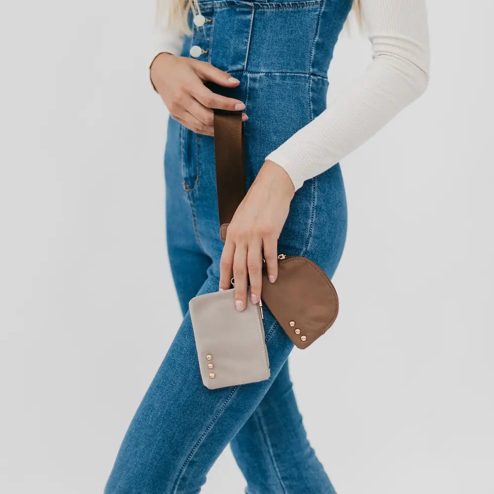 Dual Pouch Wristlet