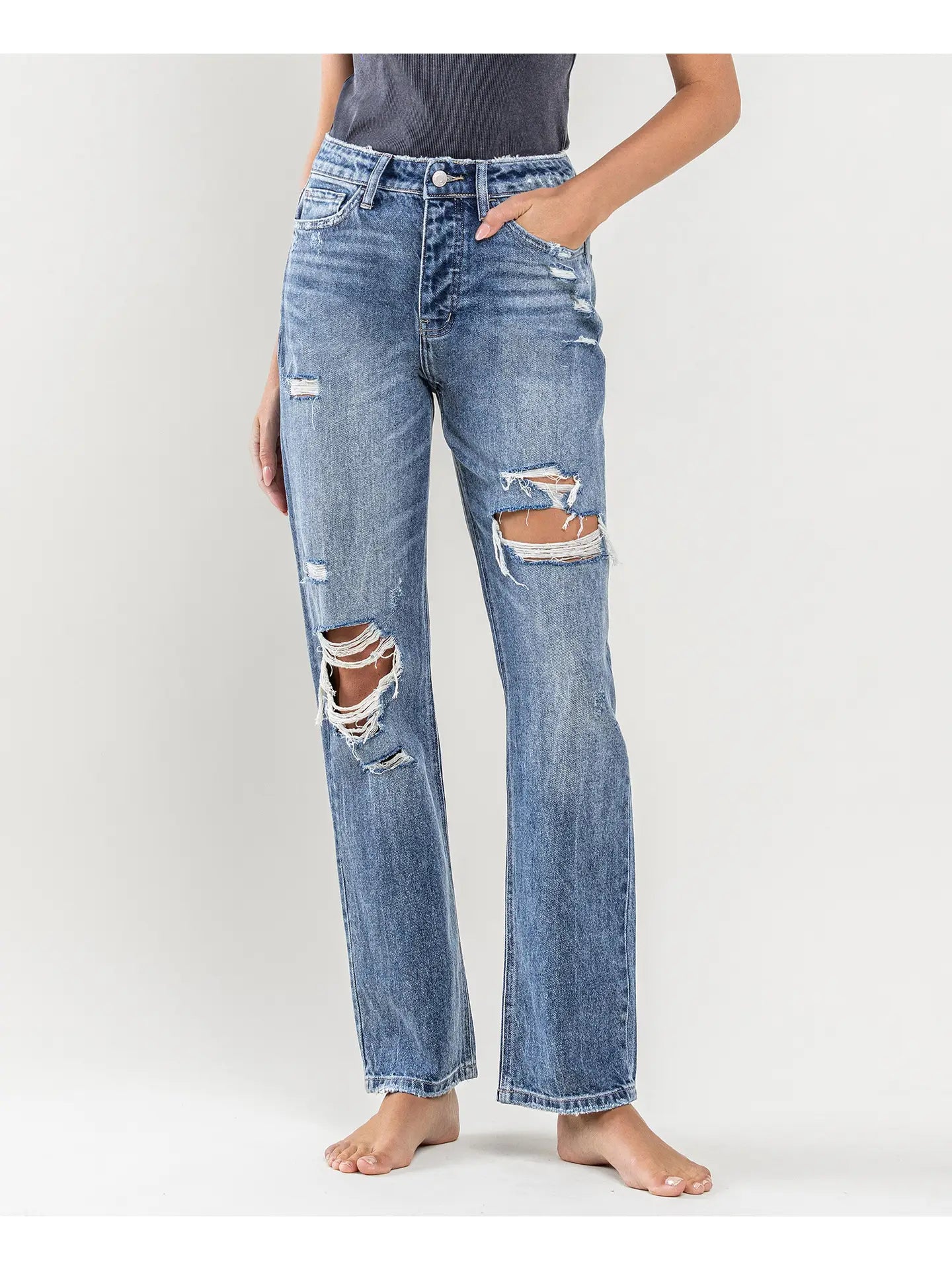 90's Vintage Slim Straight