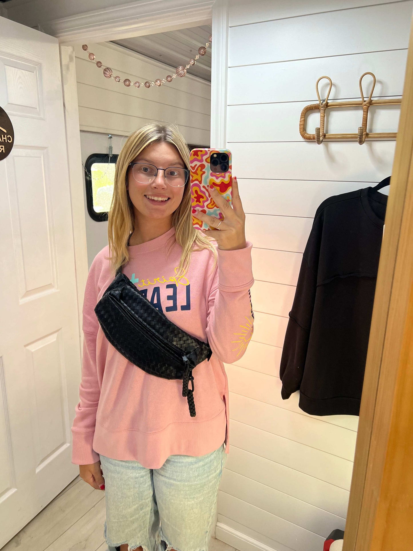 Leather Cross Body Purse