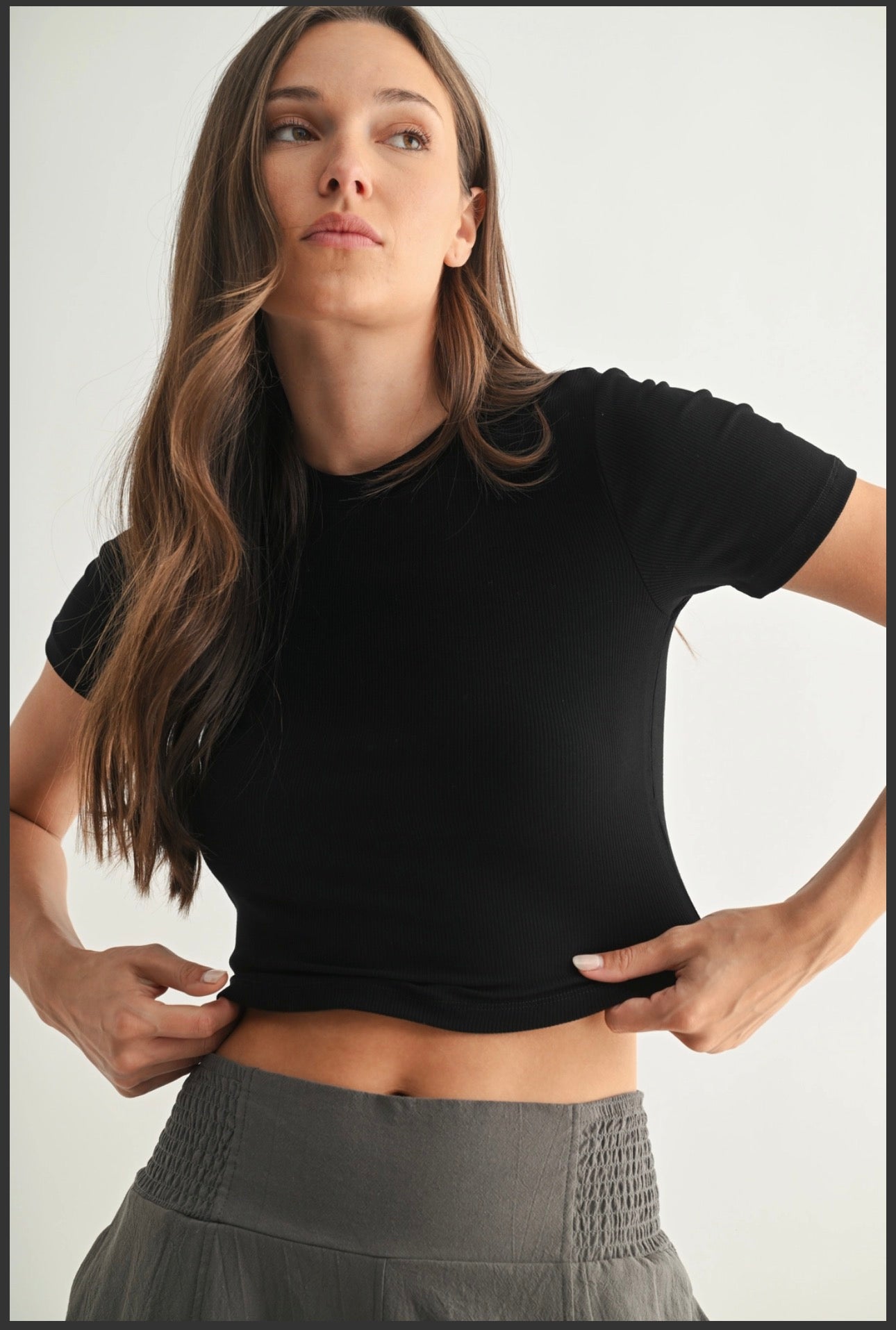 Essential Ribbed Baby Tee