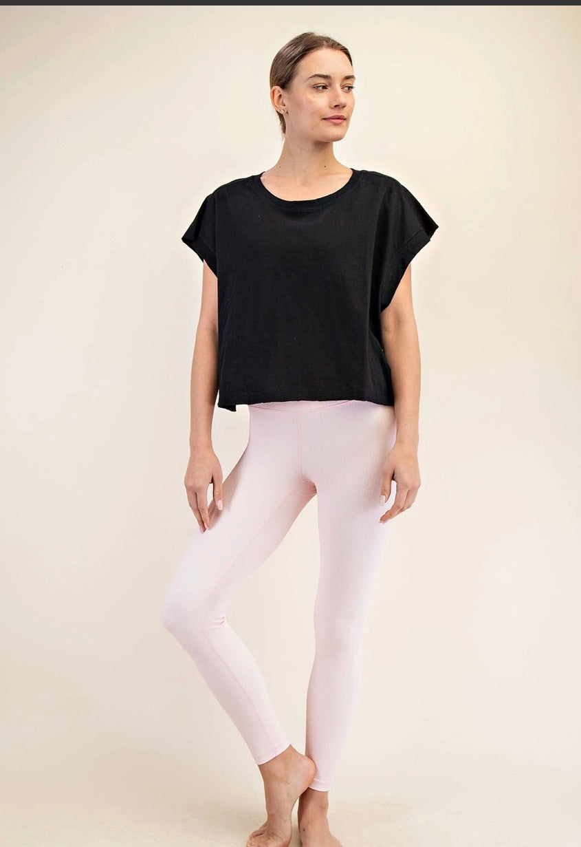 Cotton Open Back Top