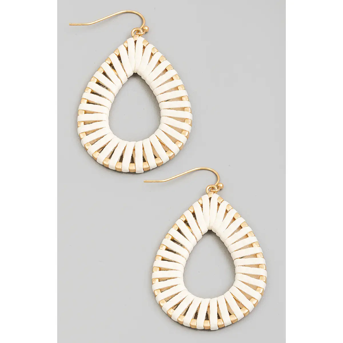 Leather Wrap Earrings