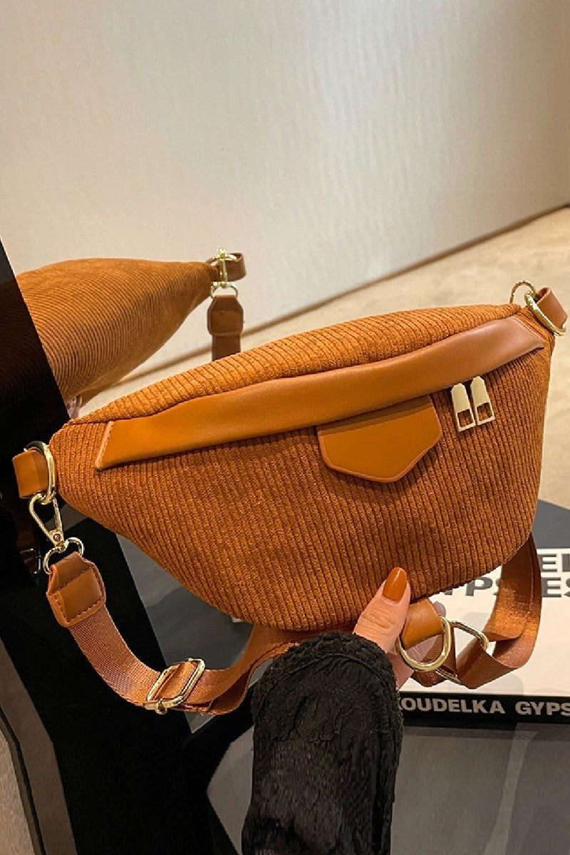 Corduroy Crossbody