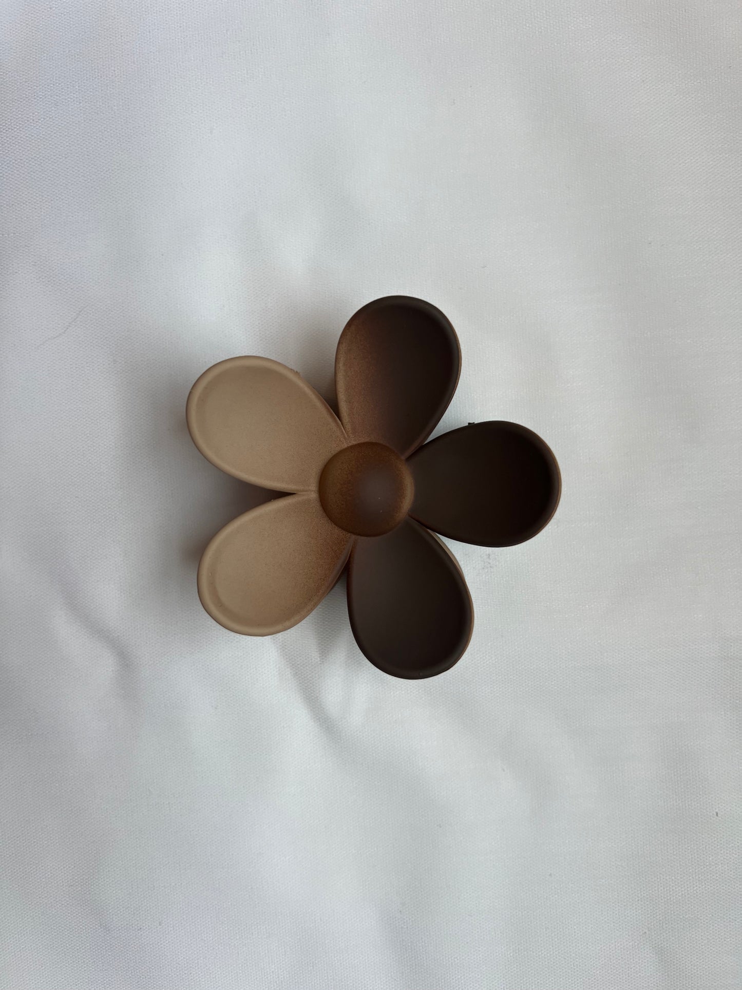 Two Tone Flower Clip