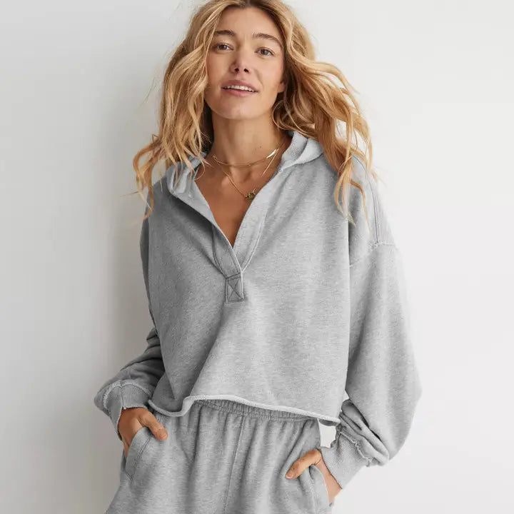 V Neck Loose Fit Pulover
