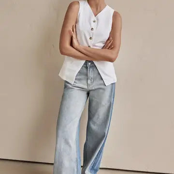 High Waisted Wide Leg Jeans