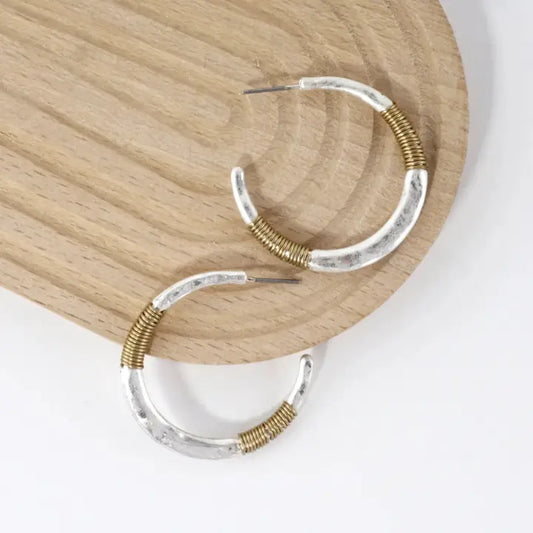 Wire Wrapped Earrings