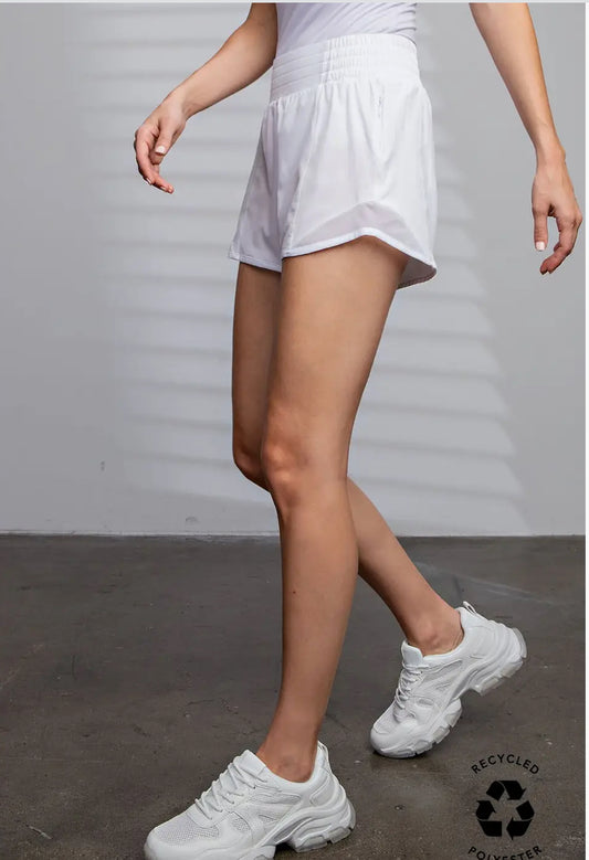 Active Shorts W/Mesh