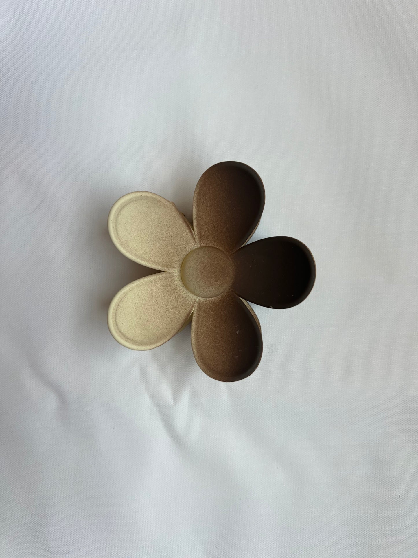 Two Tone Flower Clip