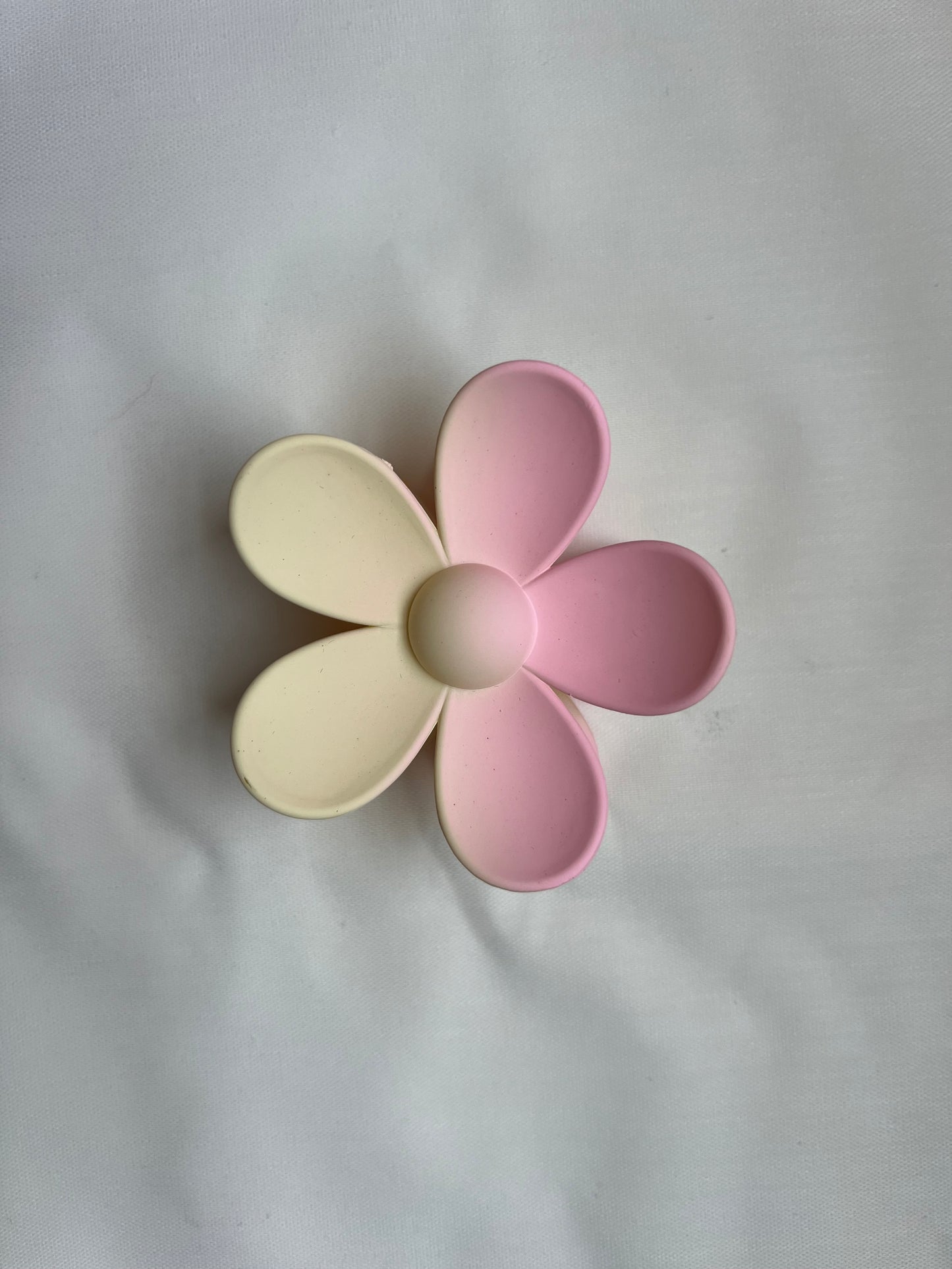 Two Tone Flower Clip