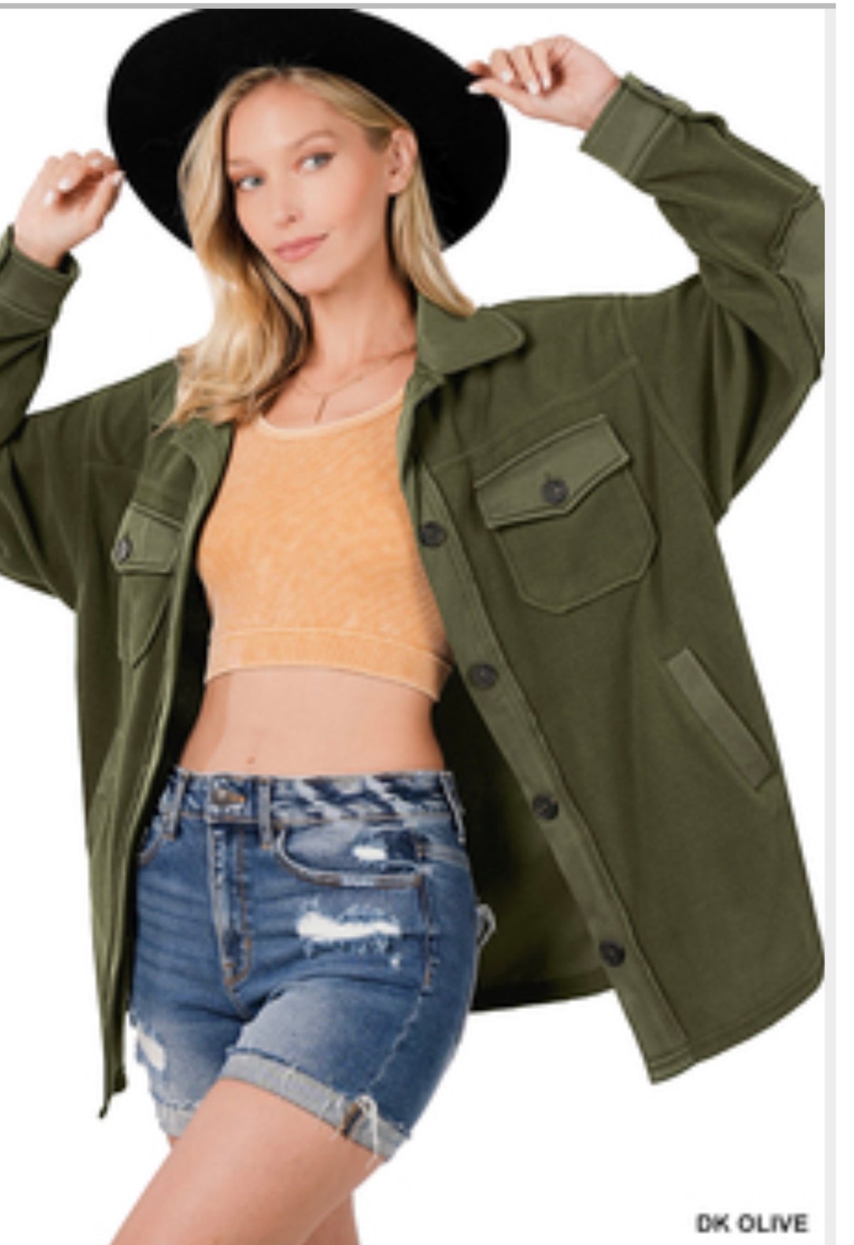 Oversized Fleece Shacket