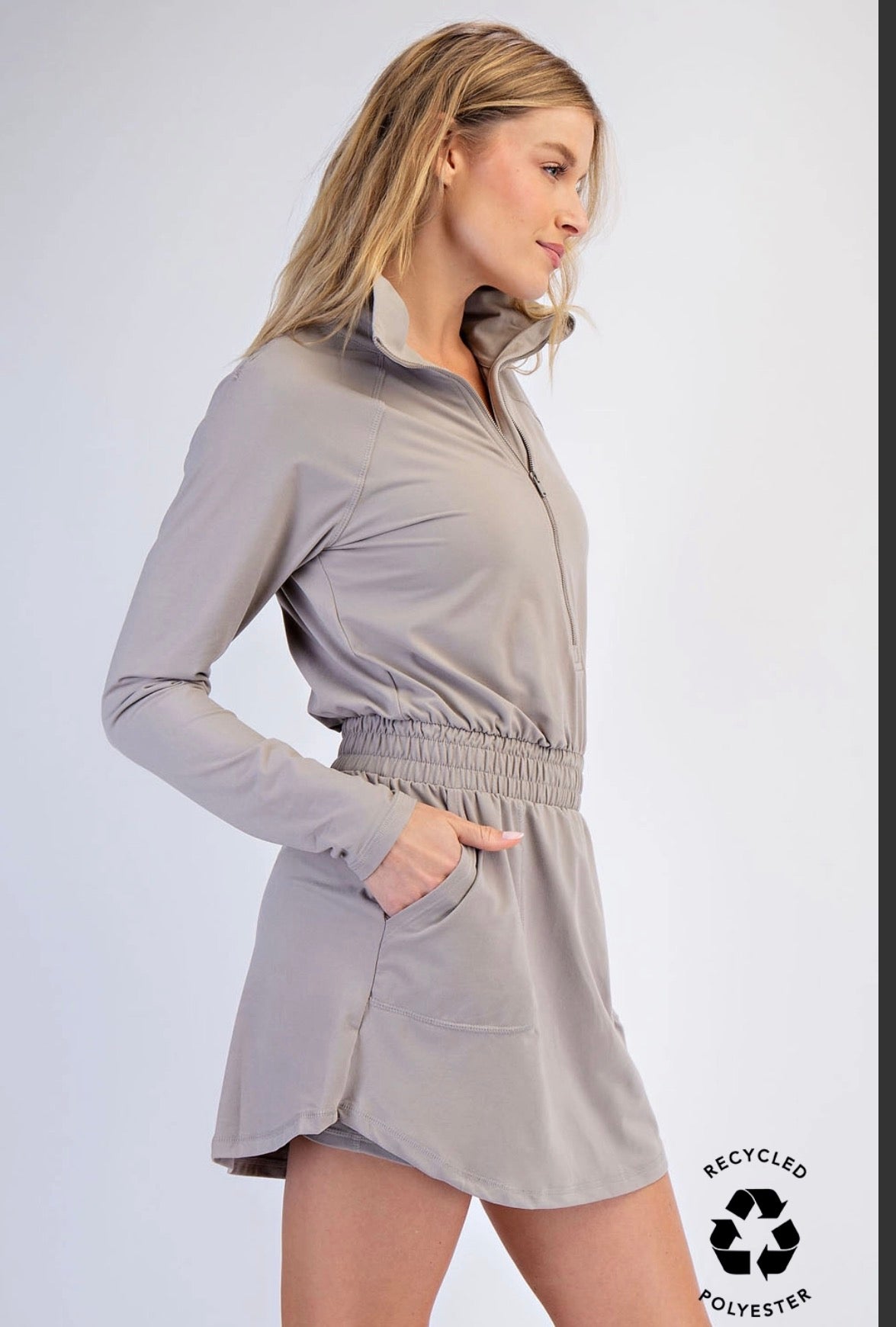 Long Sleeve Cream Butter Soft Romper