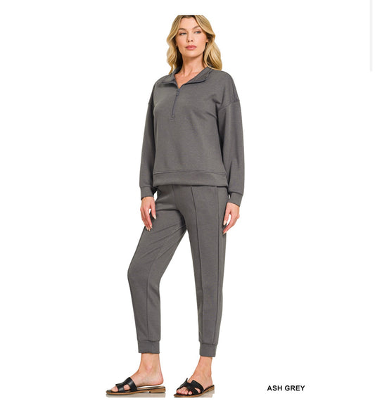 Half Zip & Jogger Pant Set