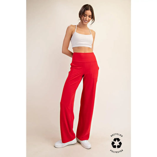 Straight Leg Casual Yoga Pants