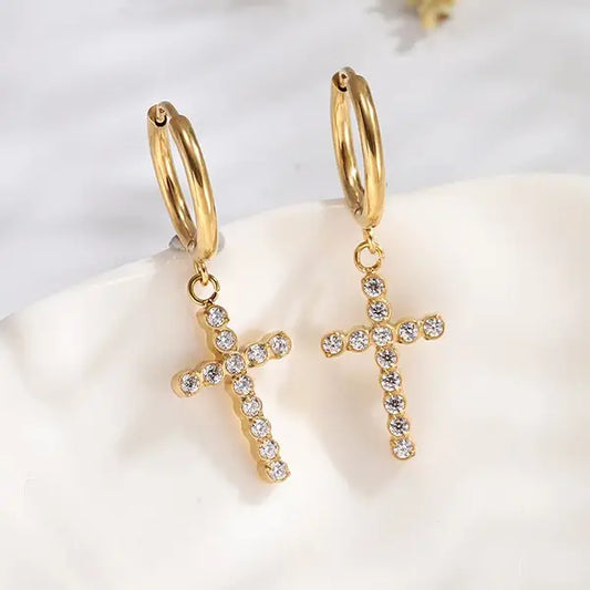 Gold Hoop Earings
